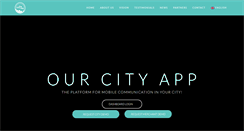 Desktop Screenshot of ourcityapps.com